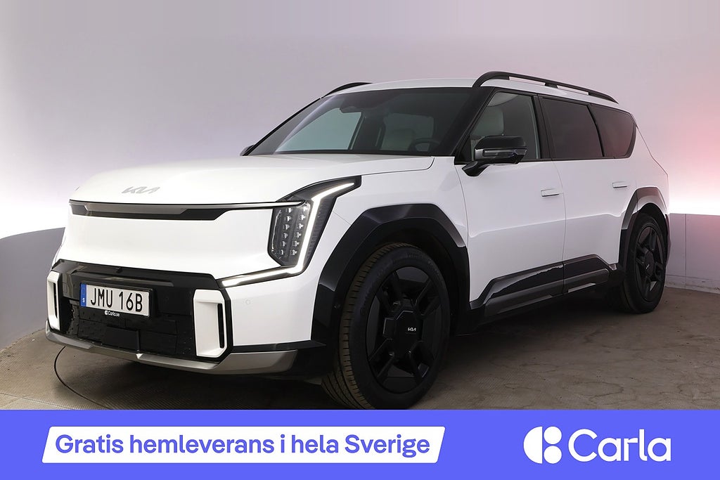 Kia EV9 AWD GT-Line Pano Elstol 7-sits Meridian Drag V-hjul