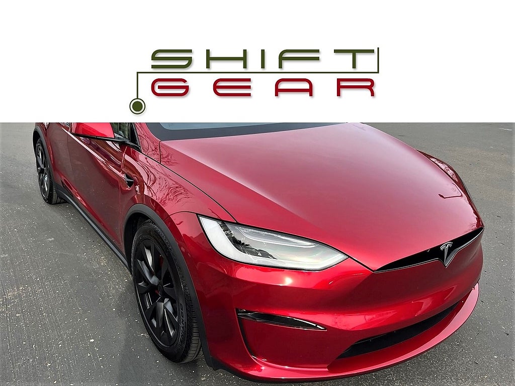 Tesla Model X LONG RANGE 7sits Ultra Red HW4 MOMS Uppgr AP 06/23 1 äg