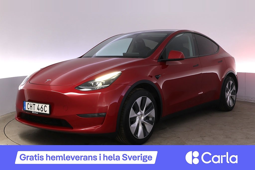 Tesla Model Y Long Range AWD Uppgraderad Autopilot Pano