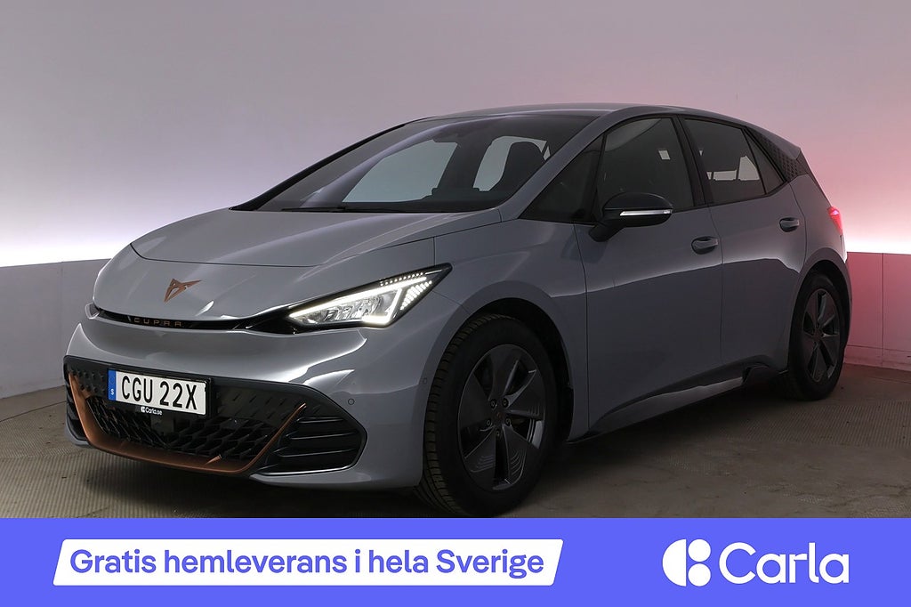 Cupra Born 58 Pilot M Kamera Navi AdapFarth Kessy V-Hjul