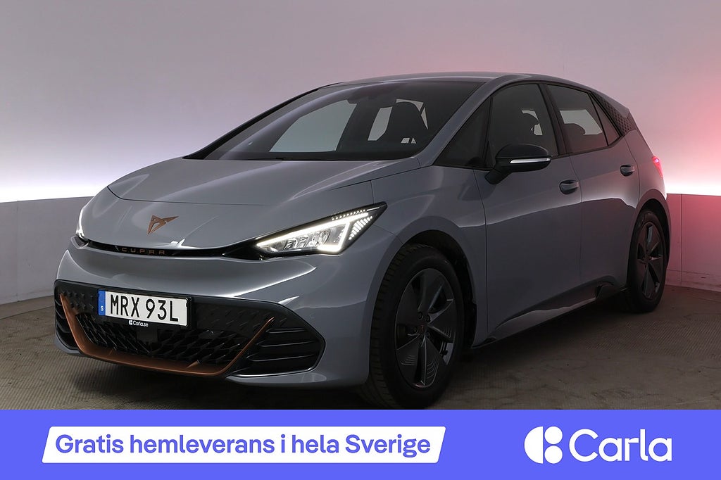 Cupra Born 58 Pilot M AdapFarth Värmepump Navi Kamera V-hjul