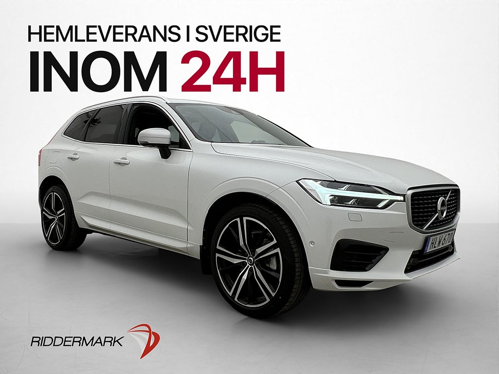 Volvo XC60 T8 TwEn AWD R-Design HUD B&W Pano Luftfjädring