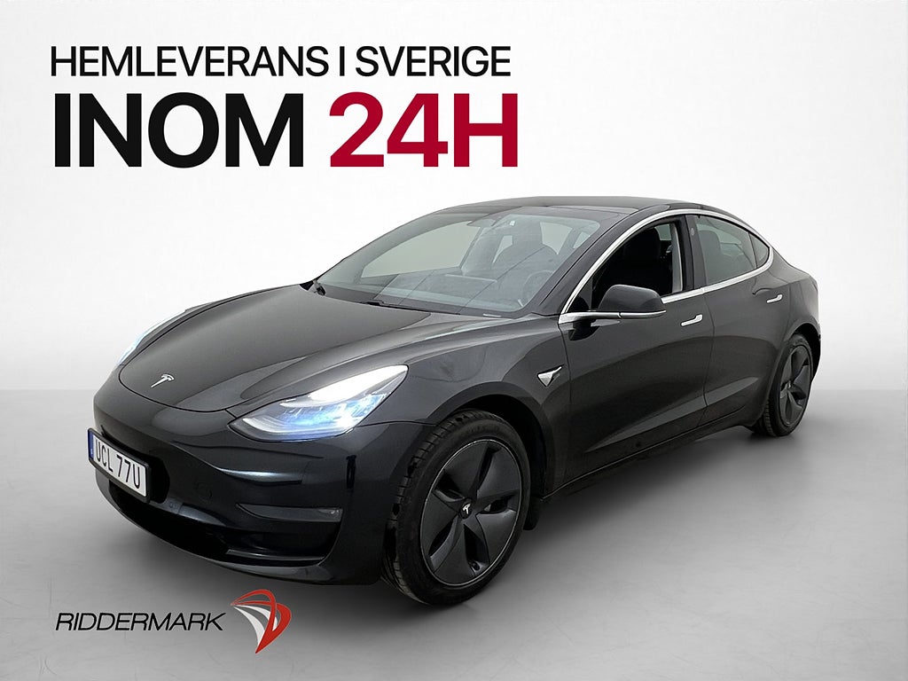 Tesla Model 3 Standard Range Plus Autopilot Dragkrok Sv.Såld