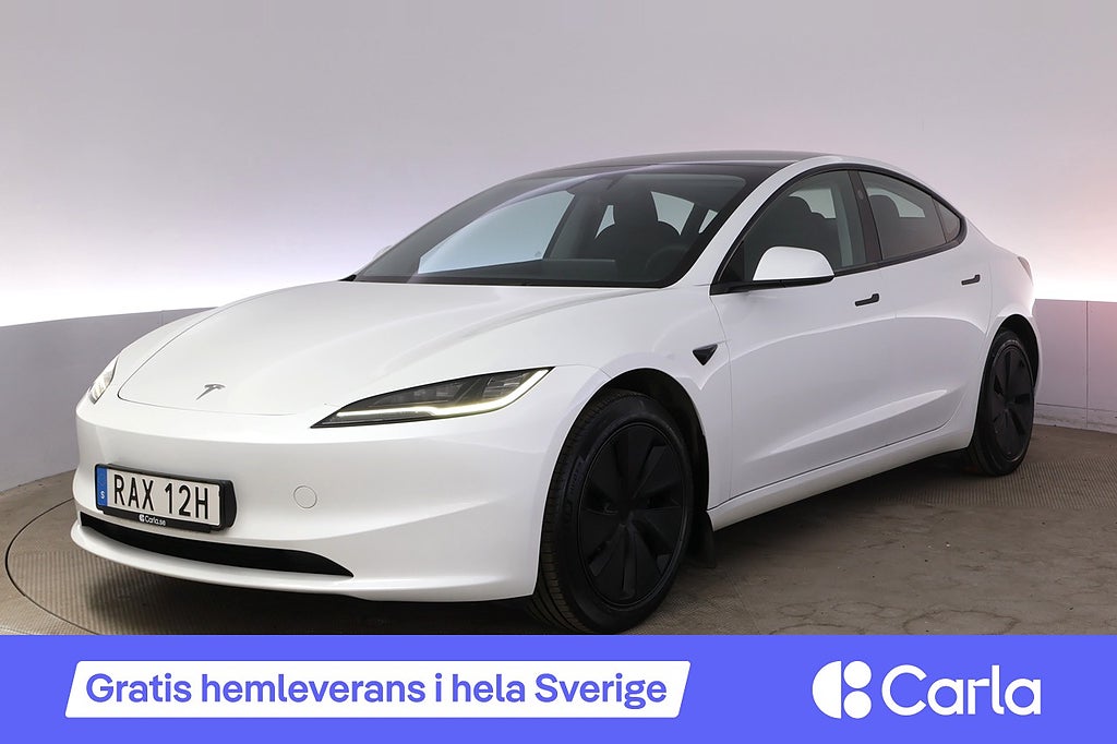 Tesla Model 3 Standard Range Highland Autopilot Pano V-hjul