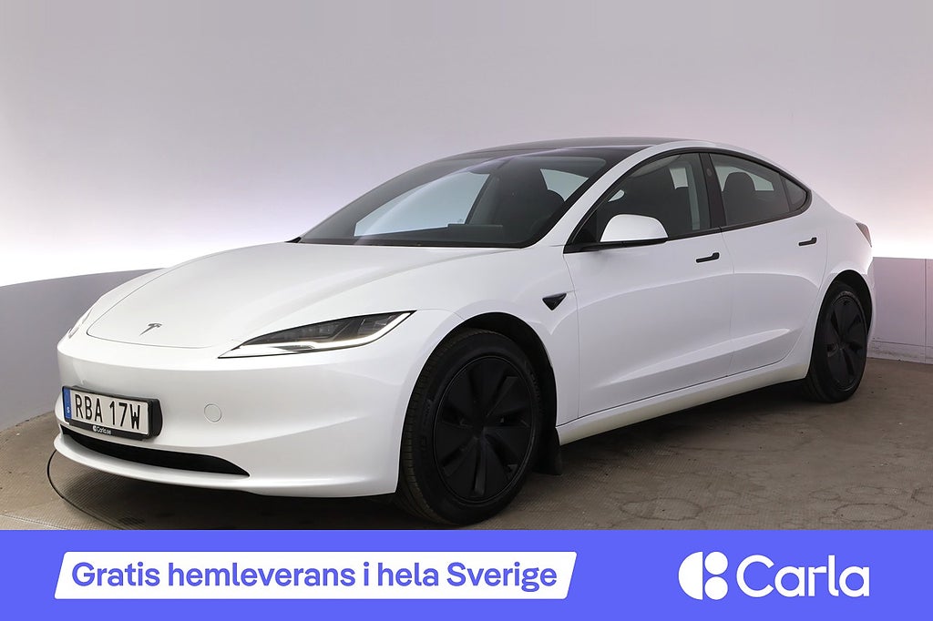 Tesla Model 3 Long Range AWD Autopilot Panorama V-Hjul