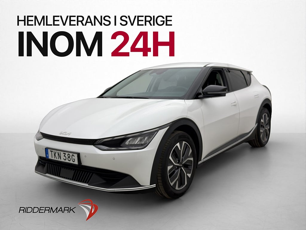 Kia EV6 77.4 kWh 228hk Kamera Rattvärme Halvskinn MOMS