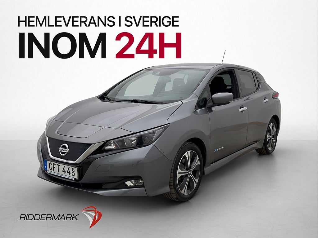 Nissan Leaf 150hk 40 kWh N-Connecta 360° kamera Rattvärme