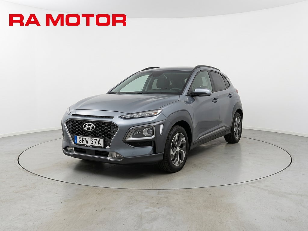 Hyundai Kona Hybrid 1,6 GDI 141hk Premium HEV Aut Dragkrok