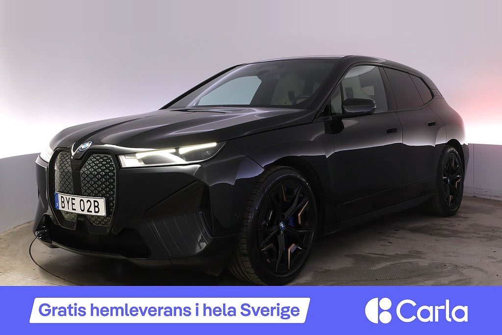 BMW iX xDrive40 Sport Drag Pano H/K BLIS 360 HUD DAP