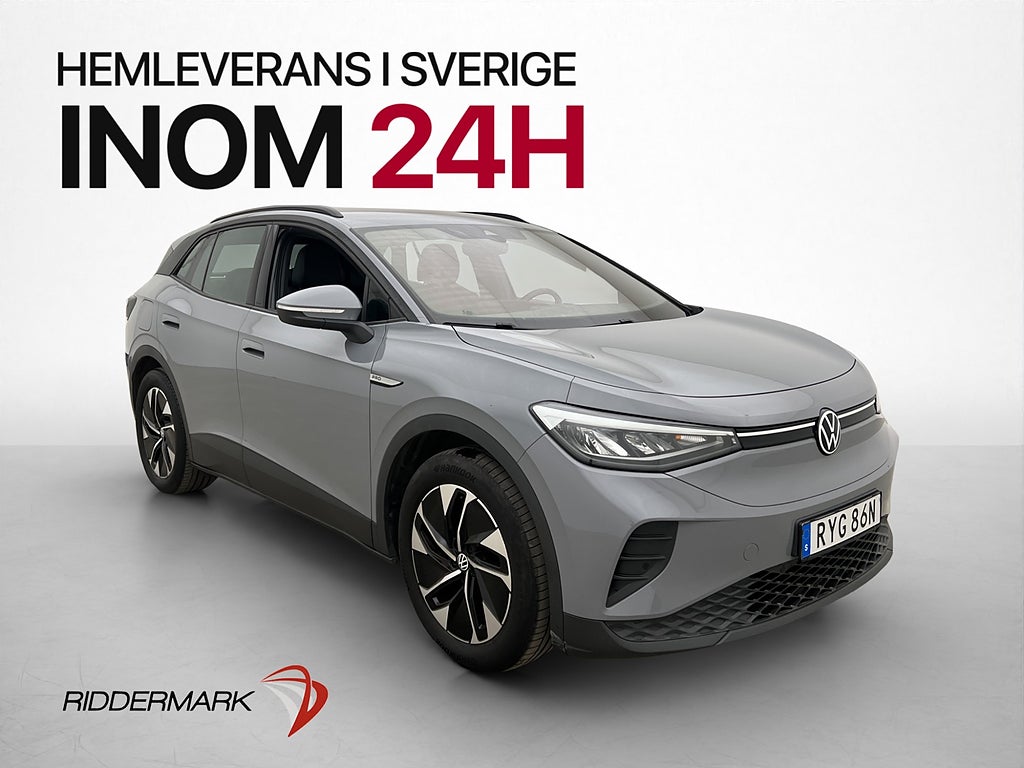 Volkswagen ID.4 Pro Performance Dragkrok Värmar CarPlay MOMS