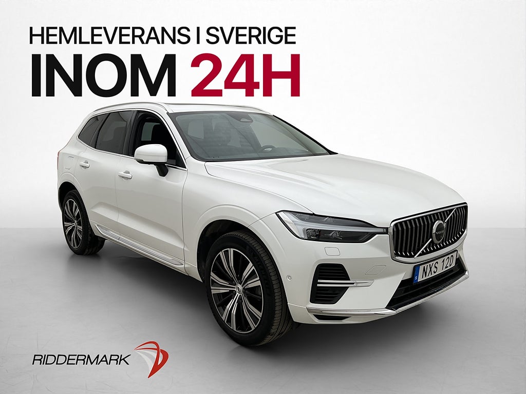 Volvo XC60 Recharge T6 AWD Ultimate Bright Drag Pano Värmar