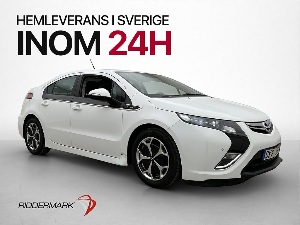 Opel Ampera 1.4 + 16 kWh 151hk Kamera Skinn Farthållare