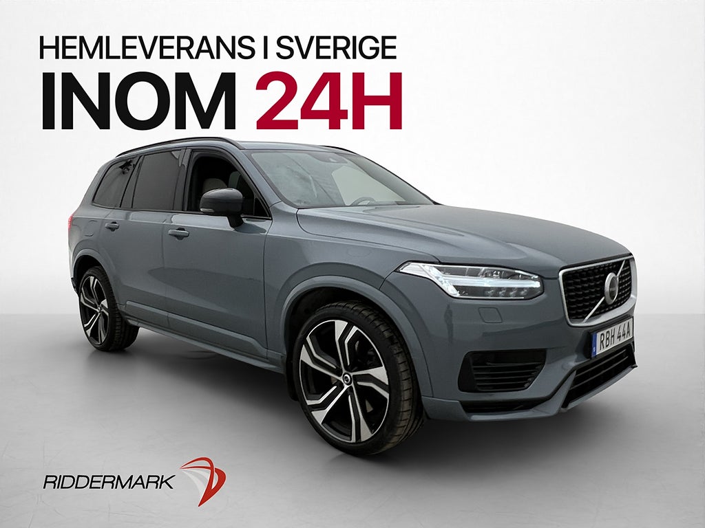 Volvo XC90 Recharge T8 AWD R-Design 7-Sits HUD B&W MOMS