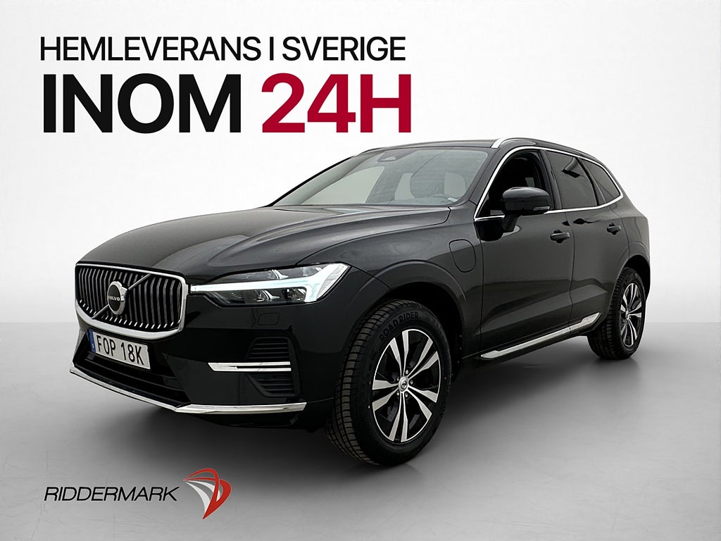 Volvo XC60 Recharge T6 AWD 350hk Värmare Pano Kamera Skinn