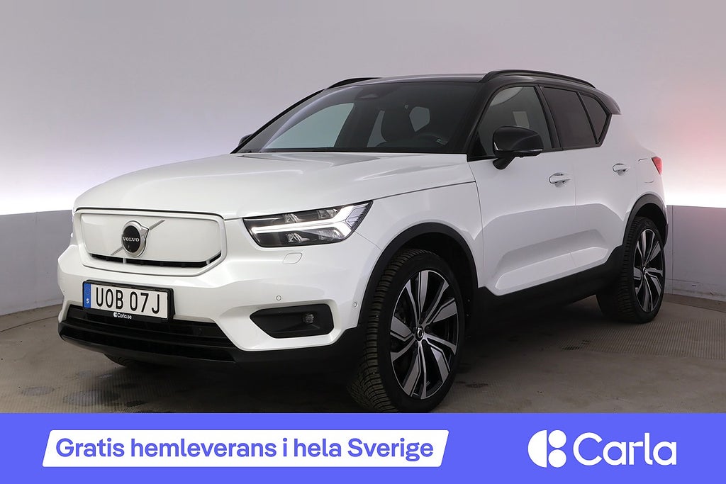 Volvo XC40 P8 AWD Recharge Pro Drag Pano HK 360 BLIS
