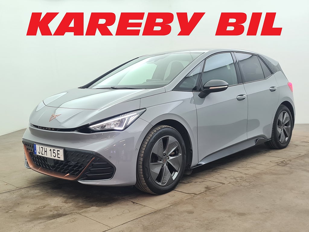 Cupra Born 58 kWh Backkamera P-värmare CarPlay Navi Adaptiv Farth