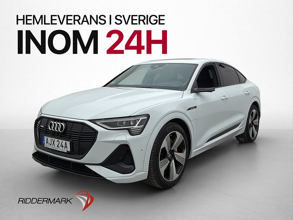 Audi E-Tron Sportback 55 Q S-Line Pano B&O Luft Matrix Drag