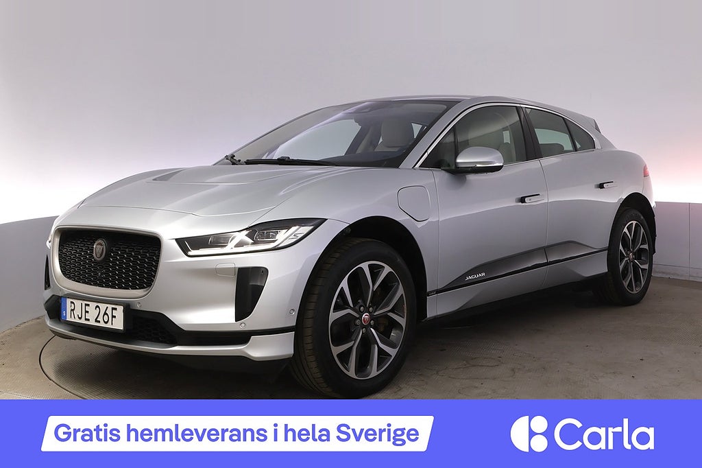 Jaguar I-Pace EV400 AWD HSE Läder Elstol BLIS Meridian Drag