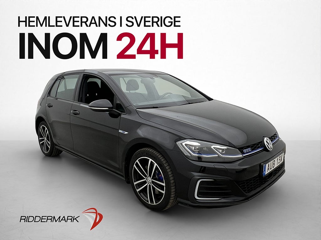 Volkswagen Golf GTE 204hk P-Sensorer CarPlay Adapt-Fart