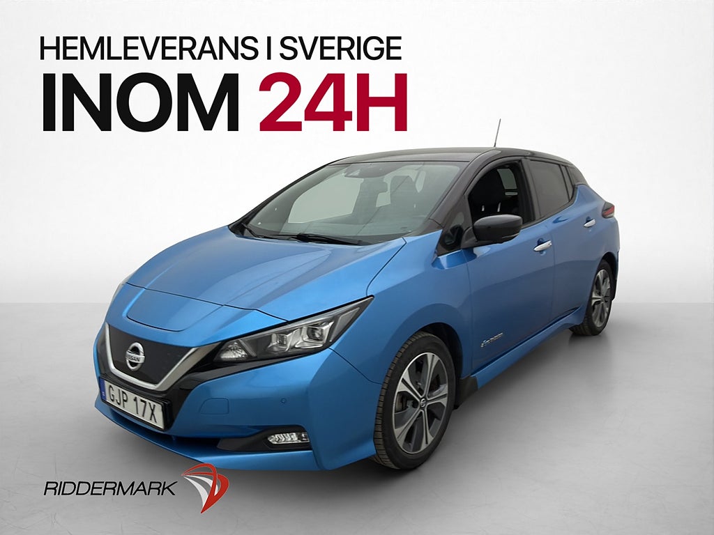 Nissan Leaf 40 kWh 150hk Tekna BOSE 360° Kamera Rattvärme