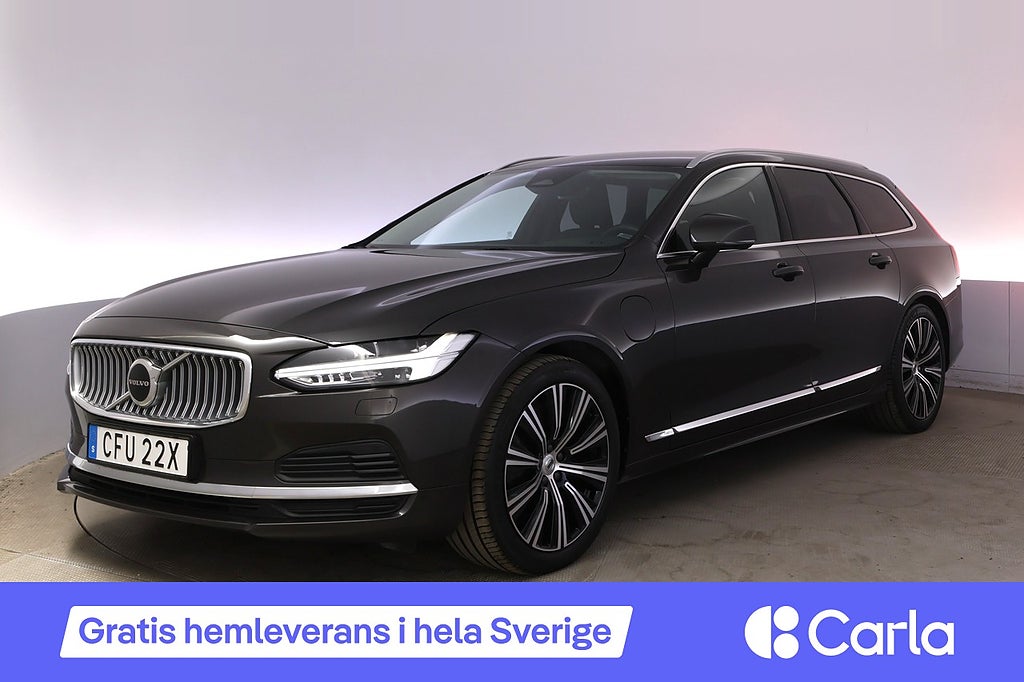 Volvo V90 Recharge T6 AWD Core Drag BLIS Kamera Navi