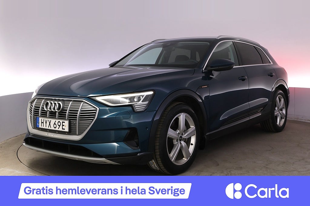 Audi E-Tron 55 quattro Drag Kamera Elstol Navi CarPlay