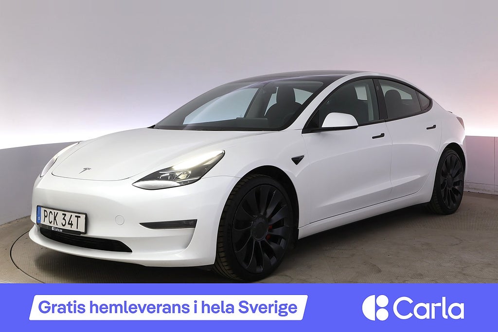 Tesla Model 3 Performance AWD Refresh Autopilot Panorama