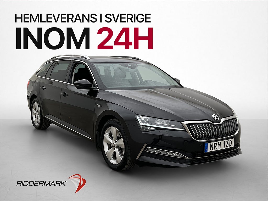 Skoda Superb 218hk L&K Cockpit P-Värmare Kamera Navi Drag