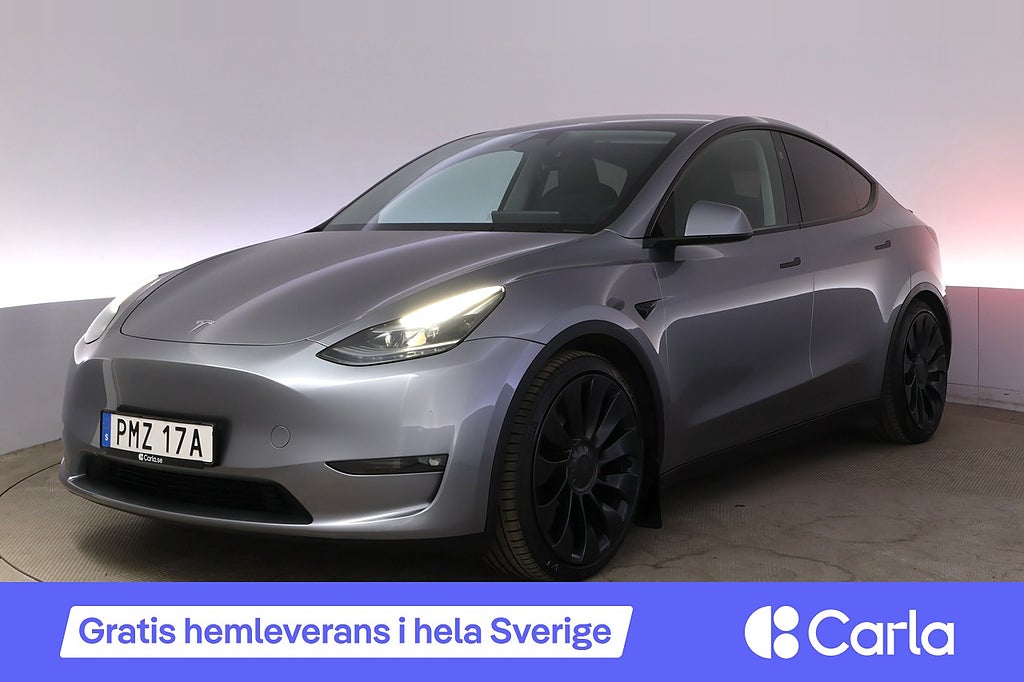Tesla Model Y Performance Autopilot Panorama Drag