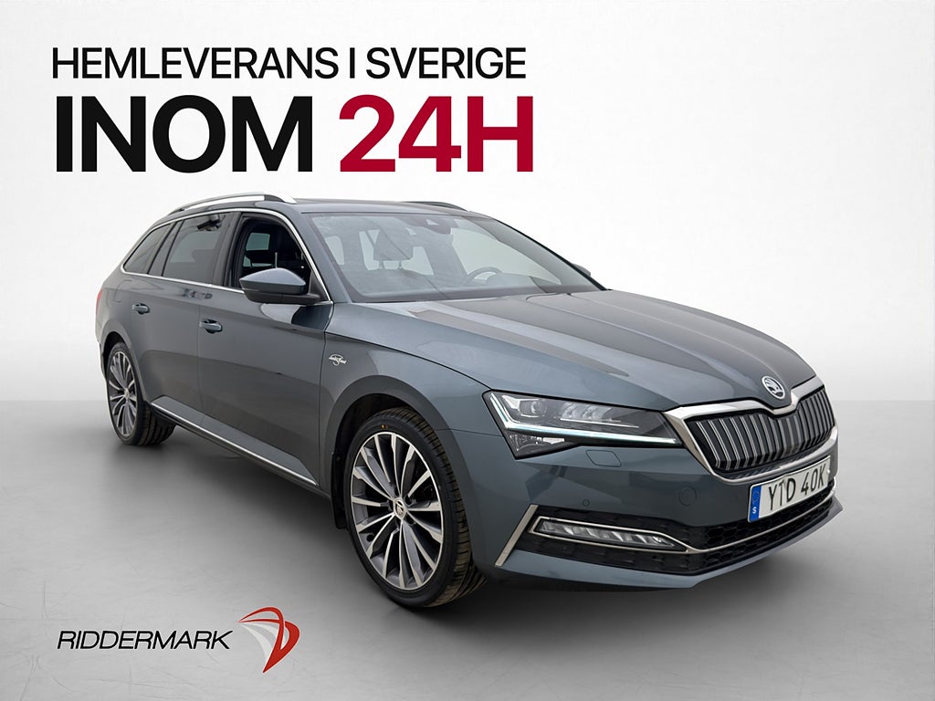Skoda Superb Business L&K Pano Värmare Läder 360° Navi Drag