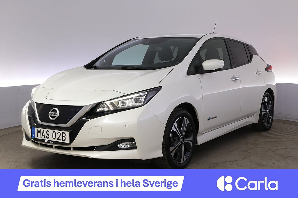 Nissan Leaf 40 kWh Tekna Läder BOSE Keyless 360°