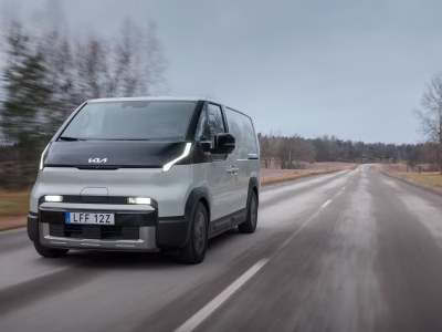 Rivstart för eldrivna transportbilen Kia PV5 Cargo – toppar registreringarna hittills i år!