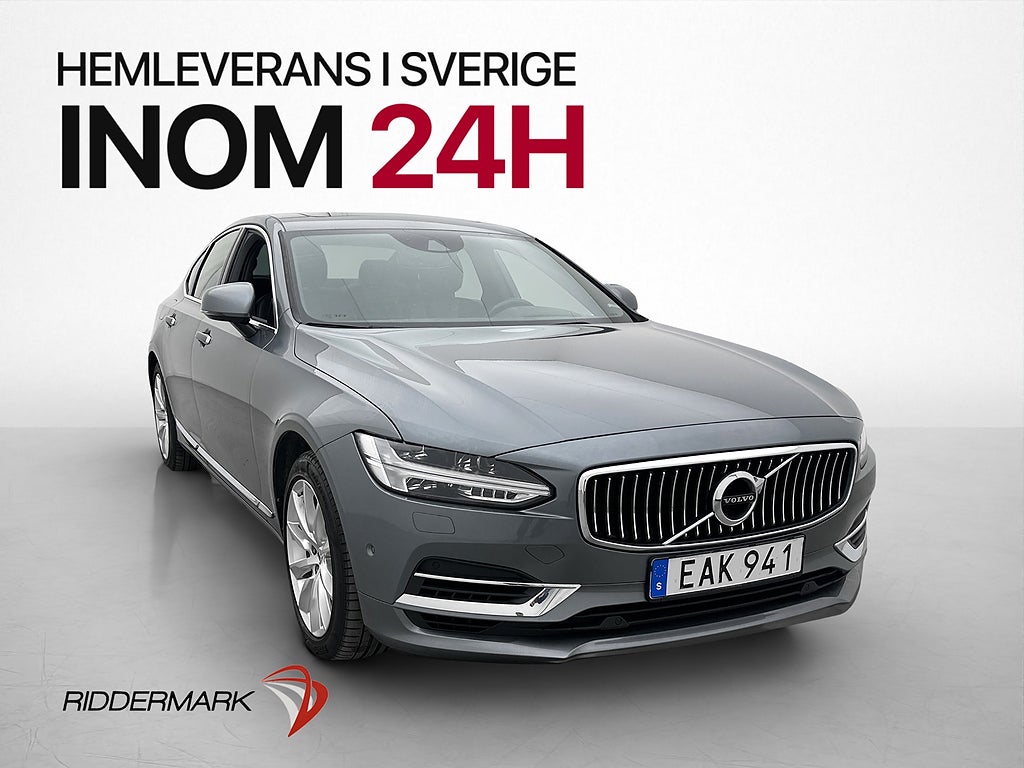 Volvo S90 T8 AWD Inscription Kamera Taklucka Orrefors Läder
