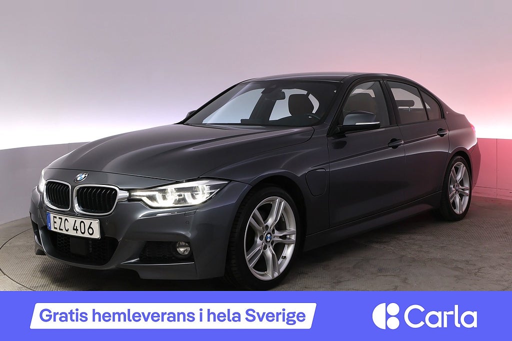 BMW 330e Sedan M-sport Läder Kamera HUD H/K Adap.Farth 4,99%