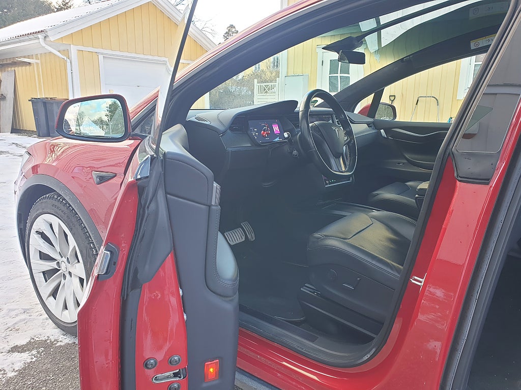 Tesla Model X P100D 7-sits FULLUTR FSD Chromedel 1 äg LUDICROUS+