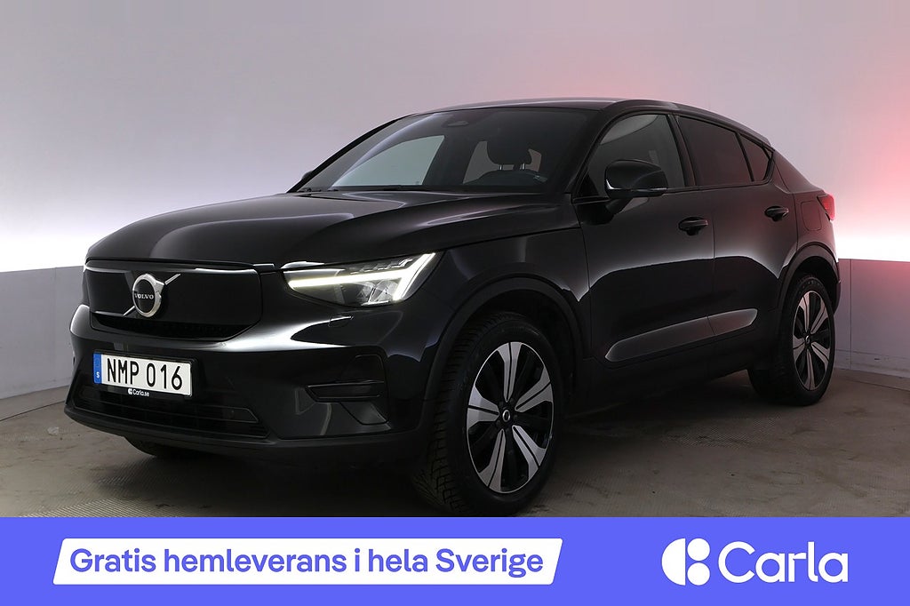 Volvo C40 Recharge Single Motor Core Pano Kamera Drag V-Hjul