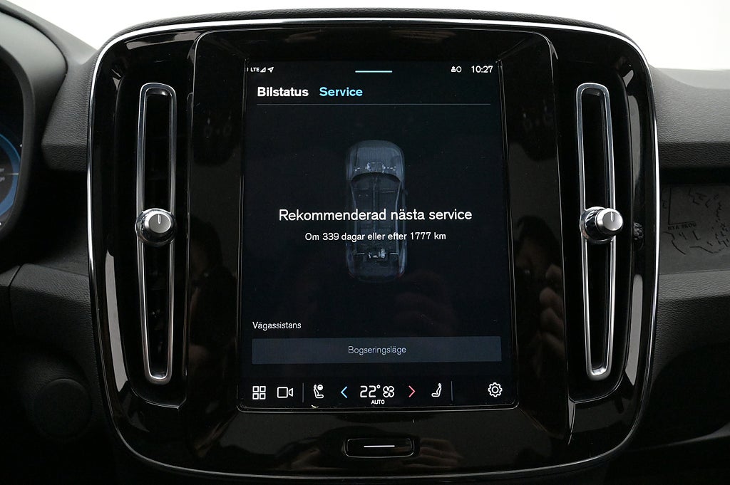 Volvo C40 Recharge Single Motor Core Pano Kamera LED