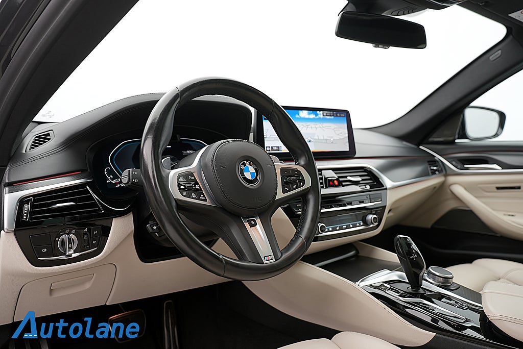 BMW 545 e xDrive M-Sport, Taklucka, H/K, HUD, Innovation 394hk