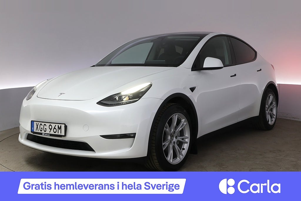 Tesla Model Y Long Range AWD Autopilot Pano Drag V-Hjul