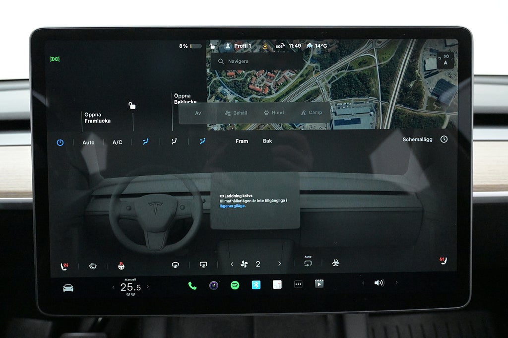 Tesla Model Y Long Range AWD Autopilot Pano Drag