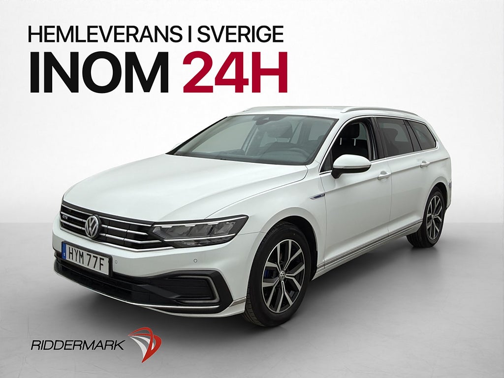 Volkswagen Passat GTE 1.4 TSI Kamera Värmare Navi Drag LED