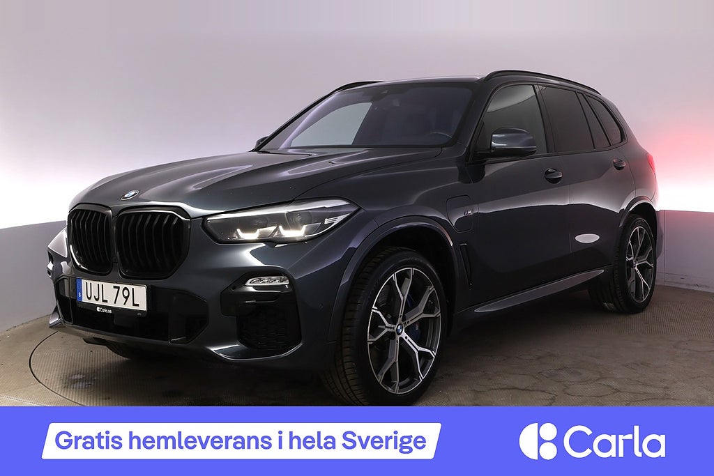 BMW X5 xDrive45e M-Sport Drag Läder LED HK Elstol Kamera