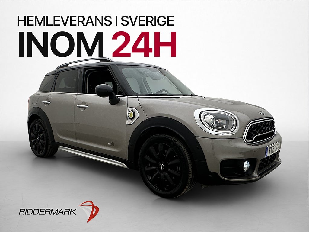 MINI Countryman Cooper SE ALL4 Pano H/K Läder Keyless LED