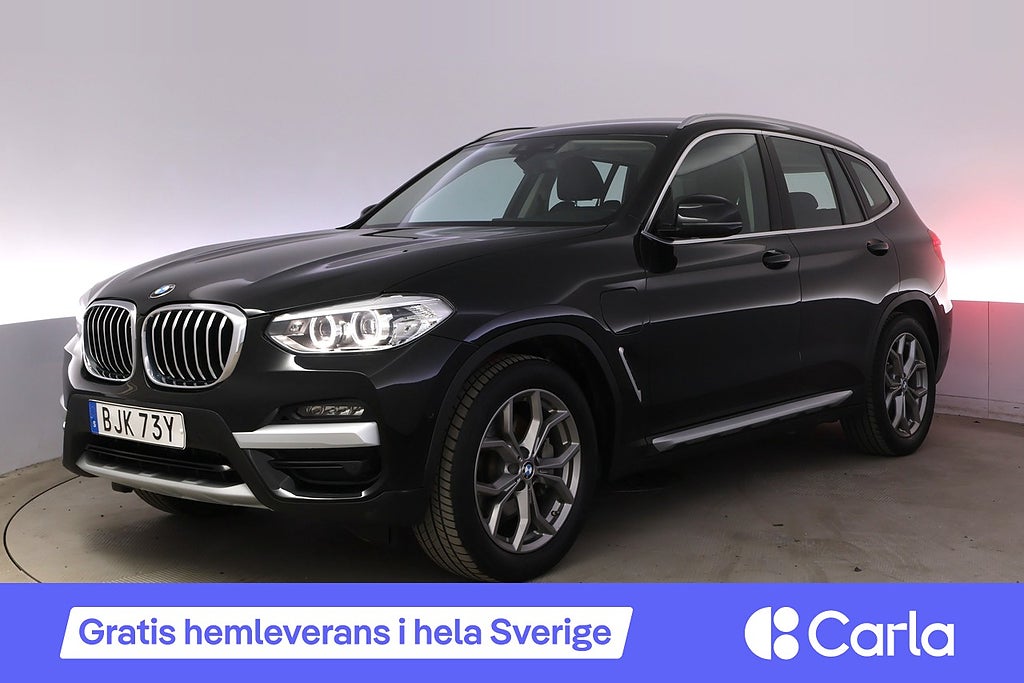 BMW X3 xDrive30e Drag Läder Elstol Kamera HiFi Värmare