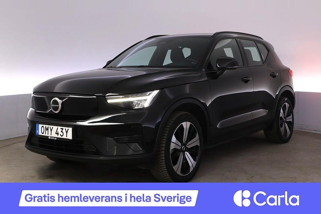Volvo XC40 Recharge Single Motor Core Kamera Navi V-hjul