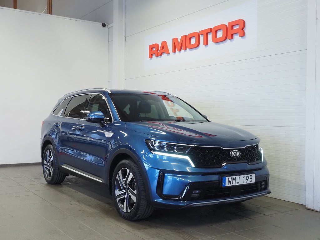 Kia Sorento PHEV 265hk Advance 7-Sits Drag Skinn Navi Kamera Moms