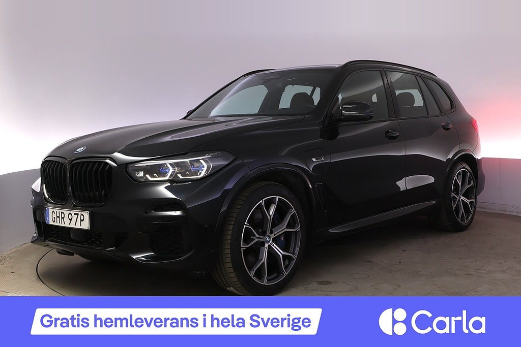 BMW X5 xDrive45e M-Sport Drag Komfortstol Pano Laser 360 HuD