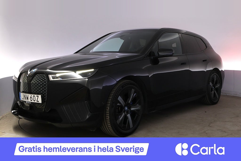 BMW iX xDrive40 Sport Drag DAP Laser HK 360 HuD BLIS