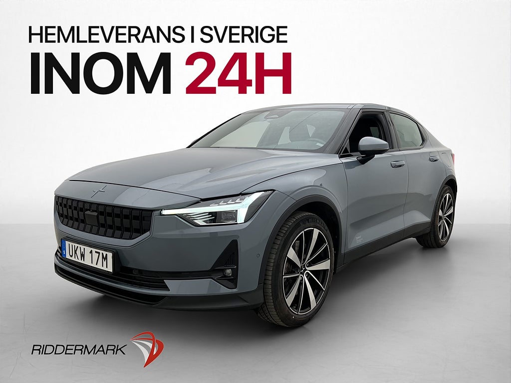 Polestar 2 Standard Range Pilot + Pano H/K 360° Värmare Drag