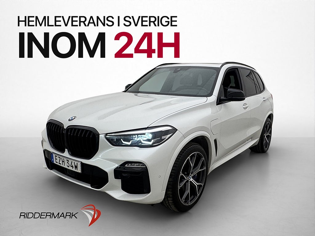 BMW X5 xDrive45e iPerformance M Sport Pano Luftfjäd H/K Drag